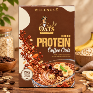 Wellnexa High Protein Coffee Oats – 400g